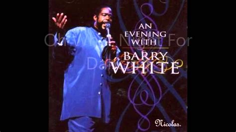 barry white live